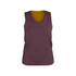 Badger Sport Womens Reversible Mesh Tank (A00134-065504), Color 'Light Maroon/Gold'
